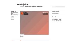 Desktop Screenshot of objeta.backlab.at